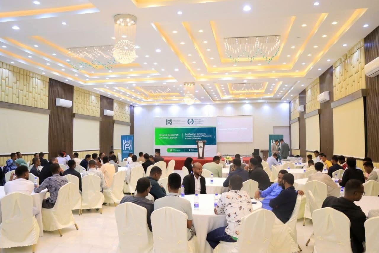 Hiraad Research Journal Launch and Cohort Two Certification Ceremony, photograph 7