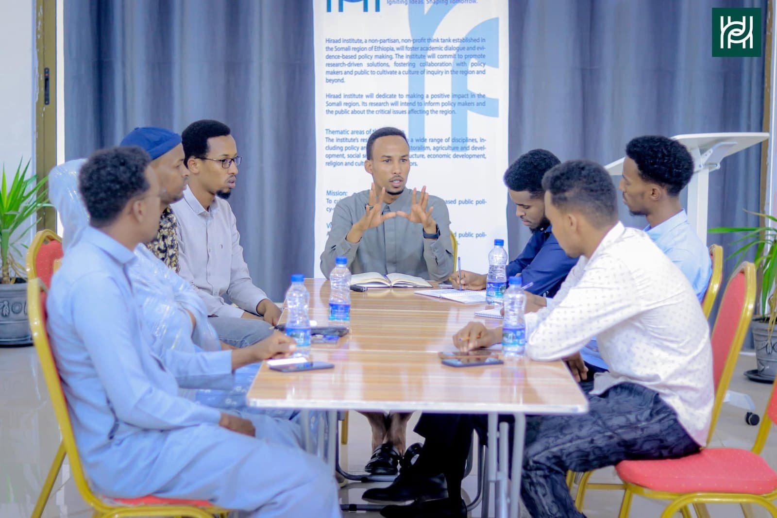 Hiraad Team Meeting with the Leadership of the Somali Region Youth Council, photograph 4