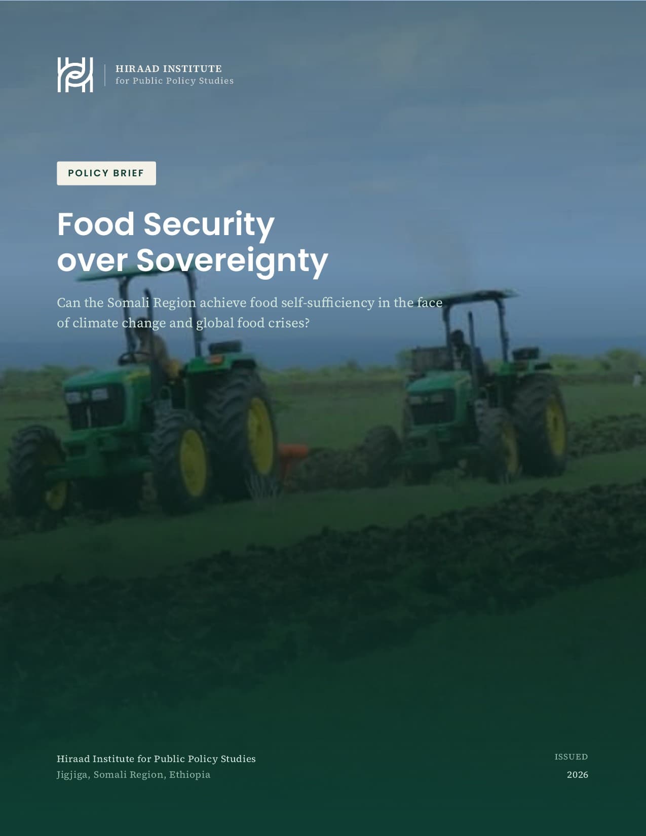 Food Security over Sovereignty cover